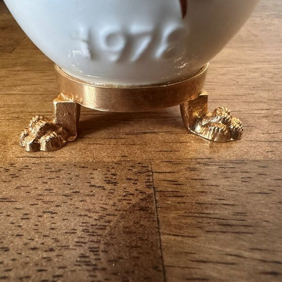 Vintage‎ Goebel Easter Egg Figurines Chick 1978 and Lamb 1981 West Germany Pair - Picture 5 of 8